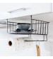 Creative Kitchen Cabinet Hanging Basket Hanging Metal Storage Rack